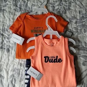 Carter's Baby Boy 12M clothes lot NWT